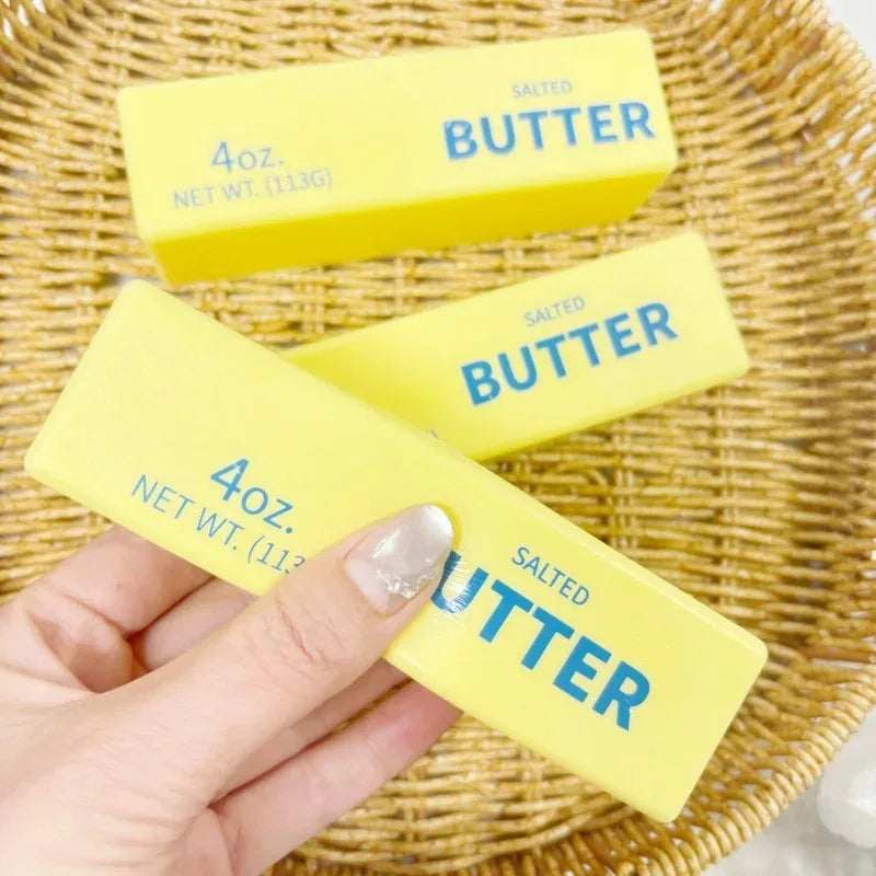Butter Squishy, Squeeze Toys, Squishy Butter, Realistic Butter Stick Soft Squeeze Toys