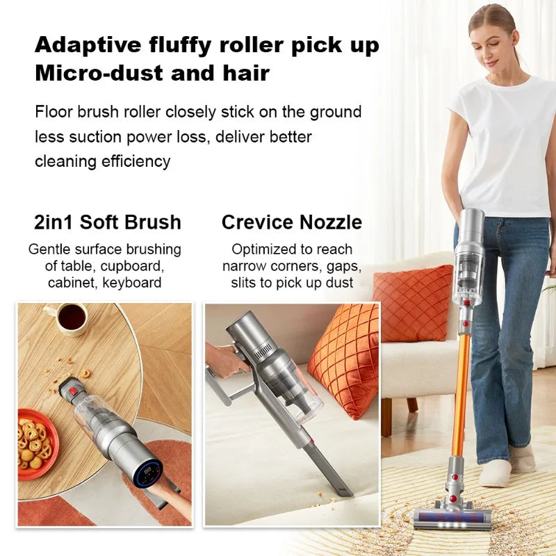 Wireless handheld household vacuum cleaner, multi-function detachable car vacuum cleaner