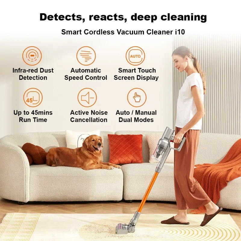 Wireless handheld household vacuum cleaner, multi-function detachable car vacuum cleaner