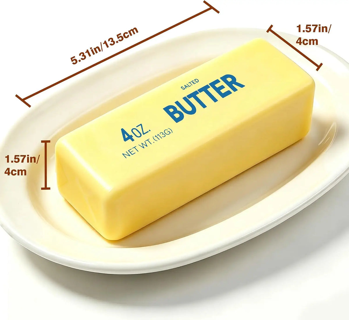 Butter Squishy, Slow Rising Butter Squeeze Toy, Cream Scented Butter Squeeze Toys, Stress Relief Toy for Relaxation, Soft & Safe