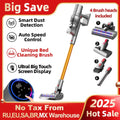Intelligent high-power cordless vacuum cleaner handheld cordless vacuum cleaner rechargeable household mite remover